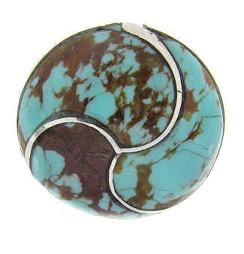 Turquoise Sterling Silver Southwest Jewelry Ring Size 5-1/4 YS63394